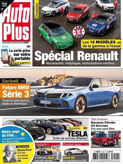 Title details for Auto Plus France by Editions Mondadori Axel Springer (EMAS) - Available